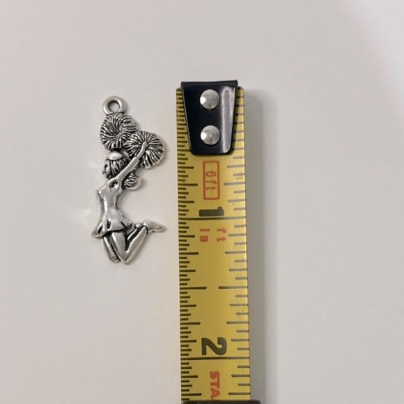69 Piece Cheerleader Metal Pendant Charms Lot PRICE FIRM - Picture 9 of 11
